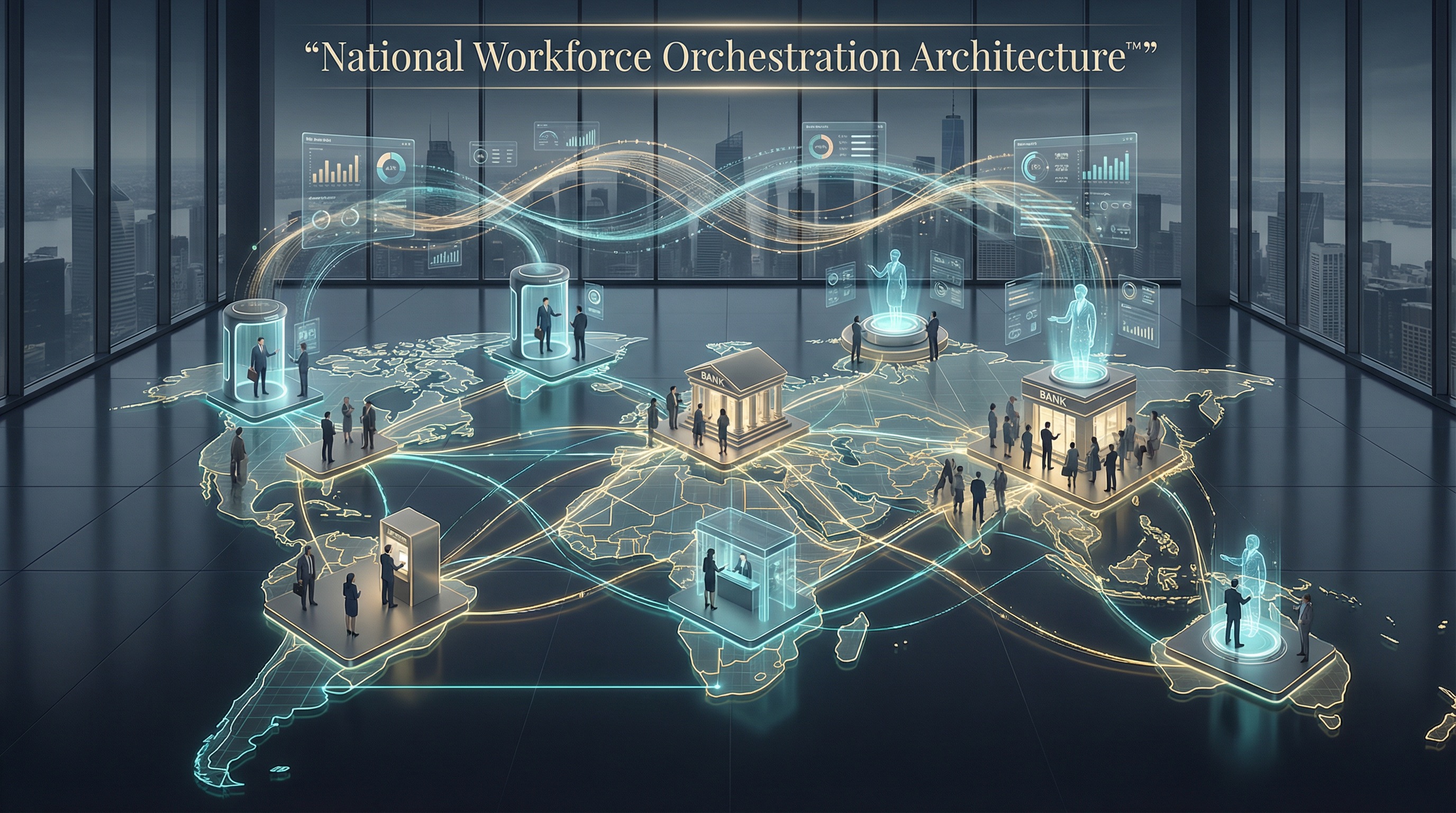 Distributed Workforce Alignment and Service Continuity Architecture
